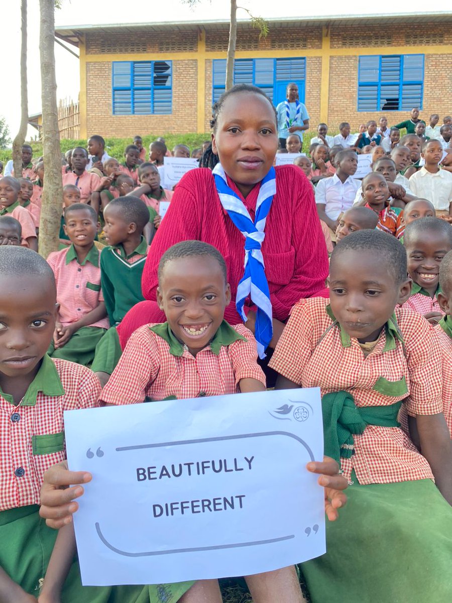 YessGirlsRwanda's tweet photo. We are at G.S Gitare in Rulindo district speaking to 100 girls on the importance of body confidence so that they are free being themself as a part of our free being me and self-esteem @YessMovement @wagggsworld @Norecno #FreeBeingMe https://t.co/JIoRw9gBgx