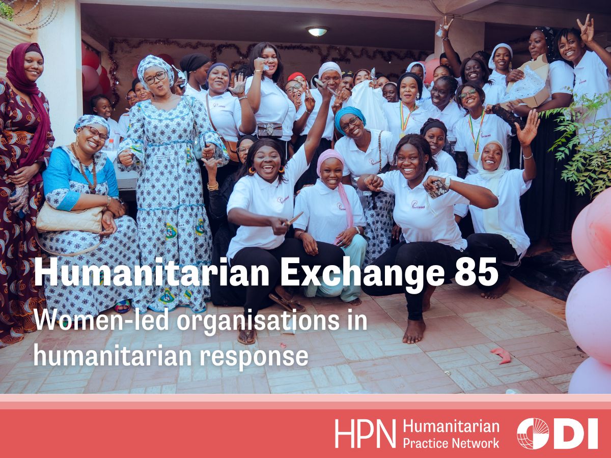 🆕 OUT NOW! Humanitarian Exchange 85: Across 14 articles, this edition of our magazine focuses on the often overlooked and undervalued leadership roles women take on during times of crisis.

📖 Read in full now → buff.ly/4biSIzd (1/2)