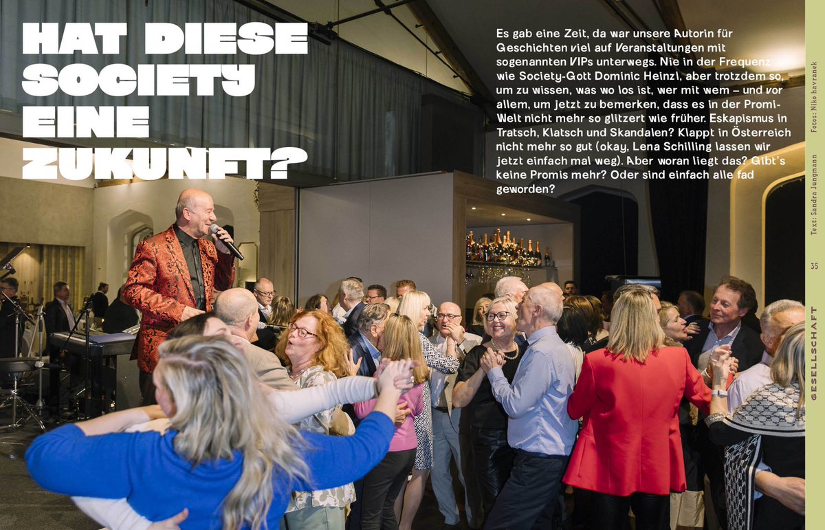 FleischMagazin (@fleischmagazin) on Twitter photo Dass es in unserer Society nicht glitzert - geschenkt, wir sind in Österreich, haben keine Royals und unser größter Star ist Gabalier, aber warum ist Klatsch und Tratsch so fad geworden? <a href="/JungmannSandra/">Sandra Jungmann</a> und Niko Havranek waren ganz schön viel unterwegs fürs aktuelle Heft: Dass es in unserer Society nicht glitzert - geschenkt, wir sind in Österreich, haben keine Royals und unser größter Star ist Gabalier, aber warum ist Klatsch und Tratsch so fad geworden? <a href="/JungmannSandra/">Sandra Jungmann</a> und Niko Havranek waren ganz schön viel unterwegs fürs aktuelle Heft: