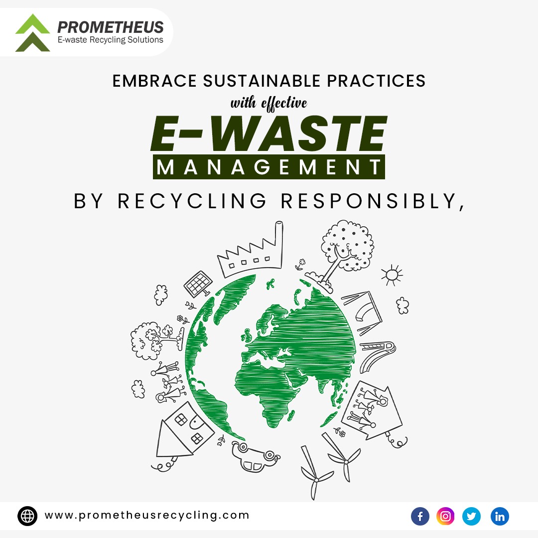 Let's make a difference with responsible e-waste recycling for a sustainable future! ♻️🌍

#EWasteRecycling #SustainableFuture #GoGreen #ReduceReuseRecycle #EnvironmentalResponsibility #CleanEnergy #GreenLiving #SaveThePlanet #CircularEconomy #ClimateAction #TechRecycling