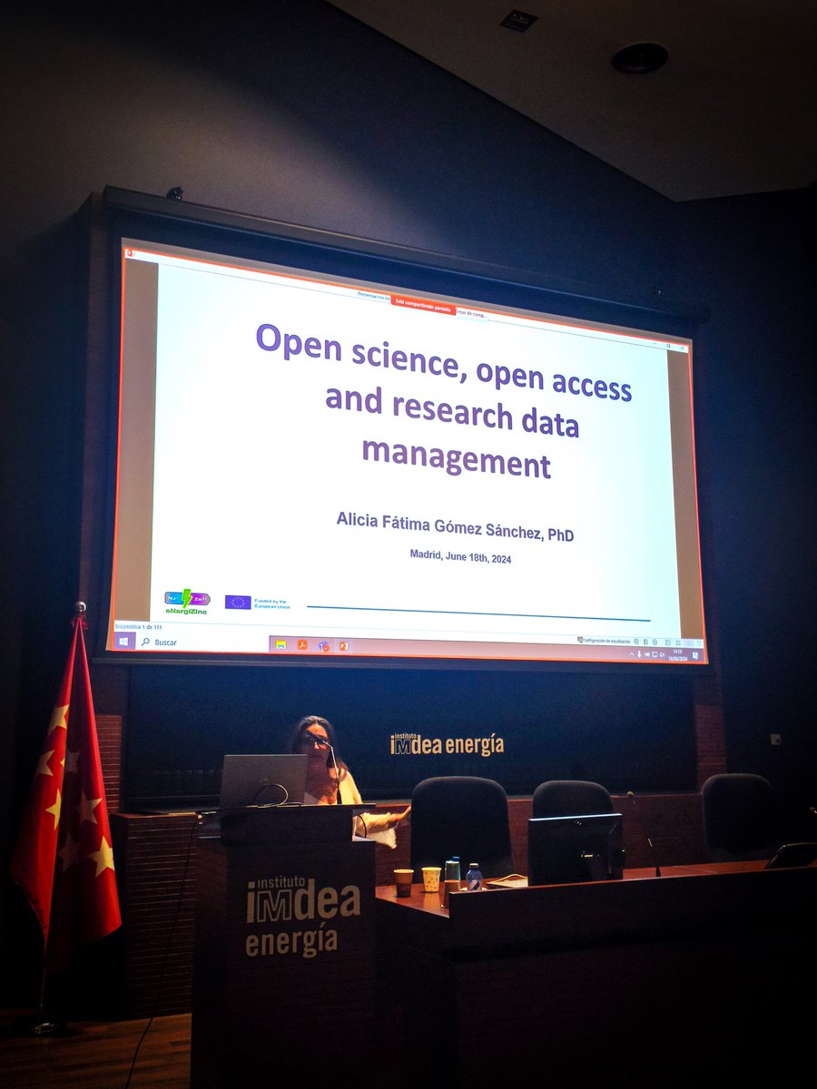 eNargiZinc - MSCA Doctoral Network (@enargizinc) on Twitter photo Last week, we launched the #eNargiZinc project in a hybrid kick-off meeting at <a href="/IMDEA_Energia/">IMDEA Energia</a>. Delighted to meet the 11 doctoral candidates & dive into a captivating open science workshop by <a href="/fagomsan/">Alicia Fátima Gómez @fagomsan@mastodon.cloud</a>. Thanks to all who joined us! 🚀🔋🧪 Last week, we launched the #eNargiZinc project in a hybrid kick-off meeting at <a href="/IMDEA_Energia/">IMDEA Energia</a>. Delighted to meet the 11 doctoral candidates & dive into a captivating open science workshop by <a href="/fagomsan/">Alicia Fátima Gómez @fagomsan@mastodon.cloud</a>. Thanks to all who joined us! 🚀🔋🧪