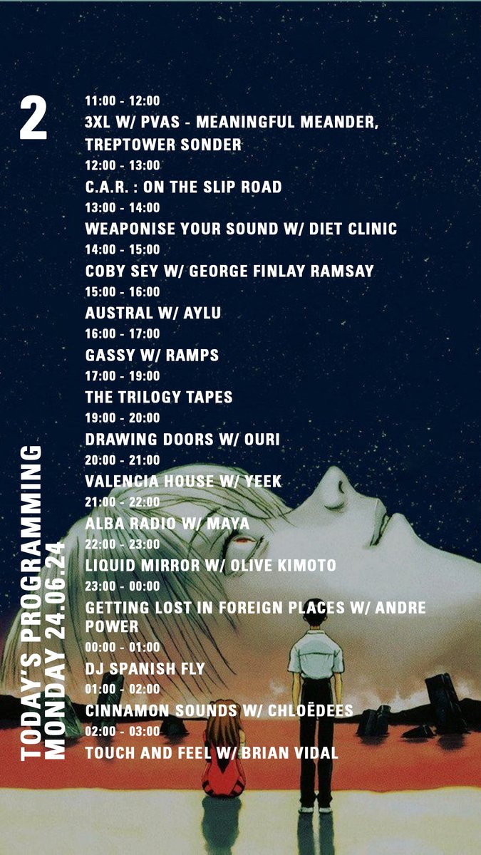 NTS Radio (@ntslive) on Twitter photo Today on NTS: <a href="/flollid/">Flo Dill</a> @rufdug <a href="/clairo/">claire cottrill</a> <a href="/maya_kal_/">maya</a> <a href="/mirroredpalm/">Margarita</a> <a href="/cobysey/">Coby Sey</a> <a href="/TheTrilogyTapes/">The Trilogy Tapes</a> Today on NTS: <a href="/flollid/">Flo Dill</a> @rufdug <a href="/clairo/">claire cottrill</a> <a href="/maya_kal_/">maya</a> <a href="/mirroredpalm/">Margarita</a> <a href="/cobysey/">Coby Sey</a> <a href="/TheTrilogyTapes/">The Trilogy Tapes</a>
