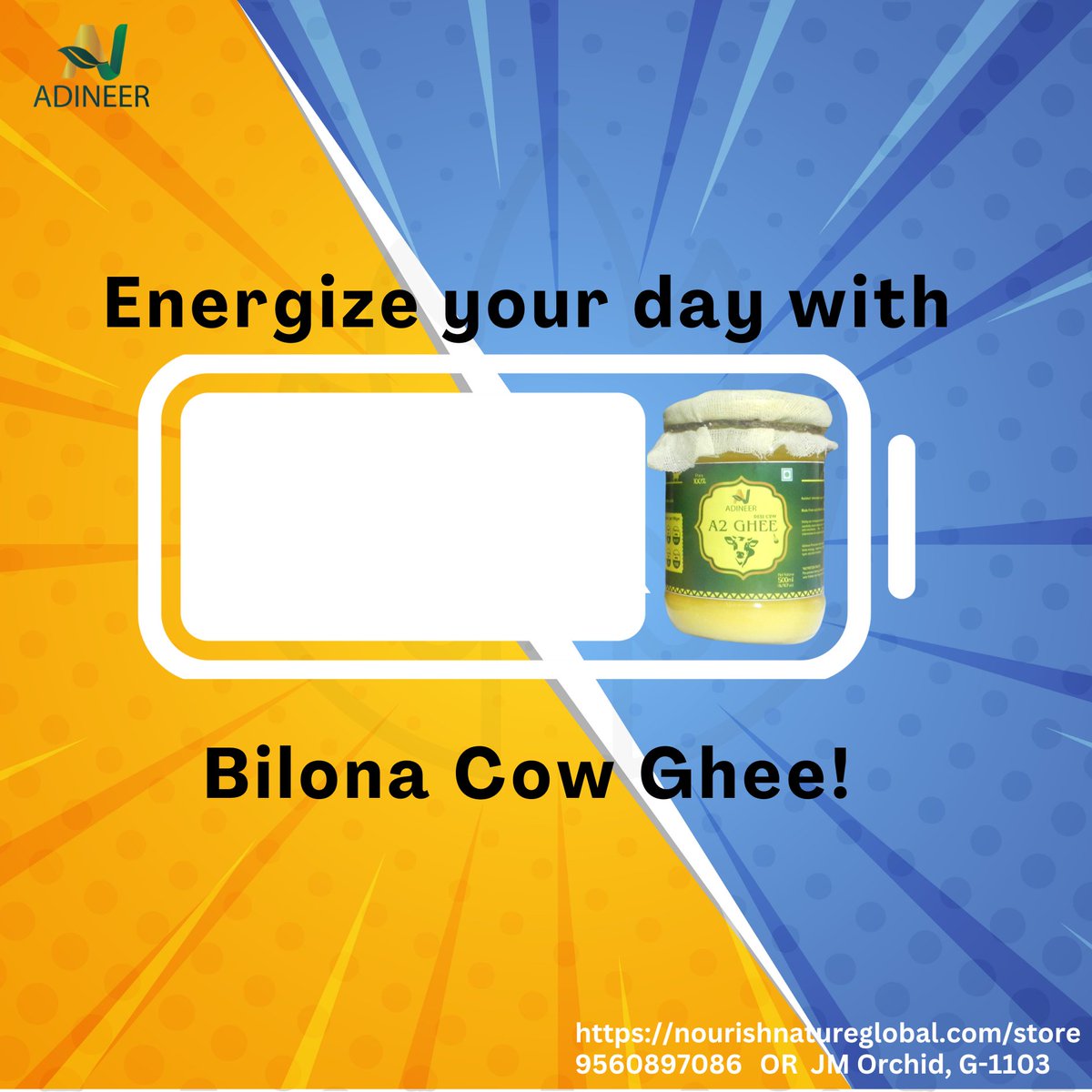 Nourish_Nature's tweet photo. #AUSvIND; Energize your self with ADINEER A2 Bilona ghee. 100% pure. https://t.co/zi3C9JFLIq