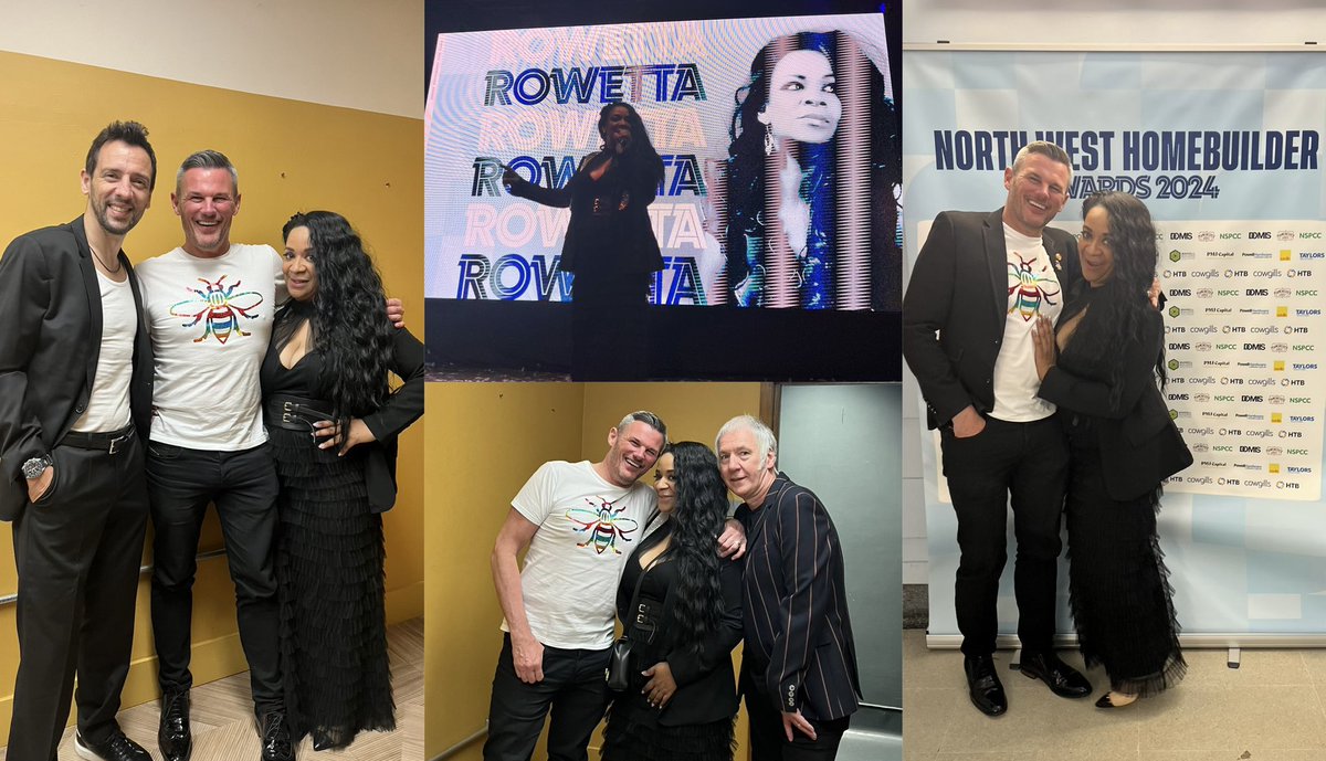 Rowetta🎙 (@rowetta) on Twitter photo 🏠 Such a great night on Thursday performing at New Century Hall, Manchester at the <a href="/Cowgills/">Cowgills</a> <a href="/NWhomebuilder/">North West Homebuilder Awards</a> Awards 2024.
Fabulous event with the Best host, <a href="/RalfLittle/">Ralf Little 💙</a> ; Best DJ <a href="/therealboon/">Clint Boon</a> & Best judge & friend <a href="/CarlAustinBehan/">Dr Carl Austin-Behan OBE “Ozzy” 💙</a> ❤️ x 🏠 Such a great night on Thursday performing at New Century Hall, Manchester at the <a href="/Cowgills/">Cowgills</a> <a href="/NWhomebuilder/">North West Homebuilder Awards</a> Awards 2024.
Fabulous event with the Best host, <a href="/RalfLittle/">Ralf Little 💙</a> ; Best DJ <a href="/therealboon/">Clint Boon</a> & Best judge & friend <a href="/CarlAustinBehan/">Dr Carl Austin-Behan OBE “Ozzy” 💙</a> ❤️ x
