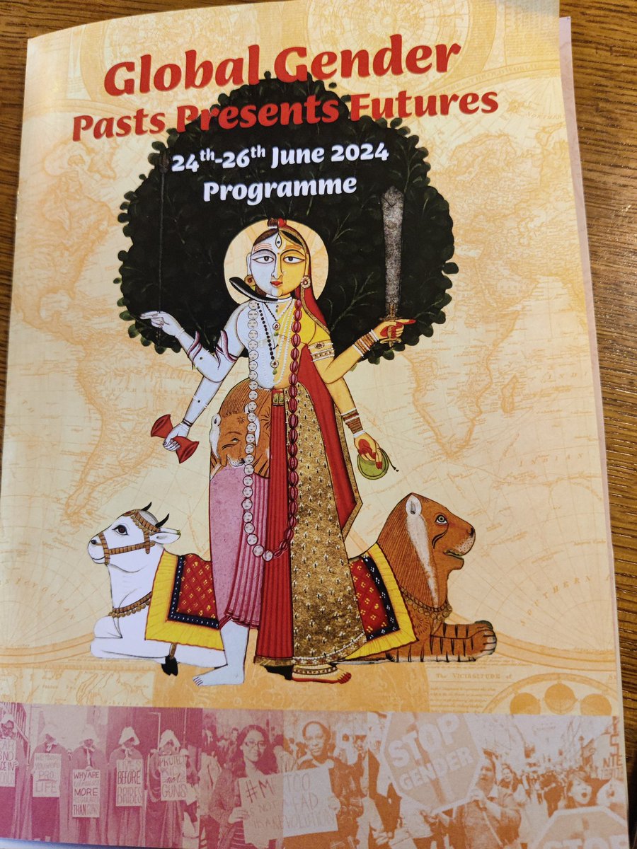 Enjoying Professor Maria Misra's Global Gender conference at Oxford, discussing global pasts presents and futures of gender. Interesting conversations about global v world histories, and the return of grand narratives of gender that still attend to intersecting contexts.