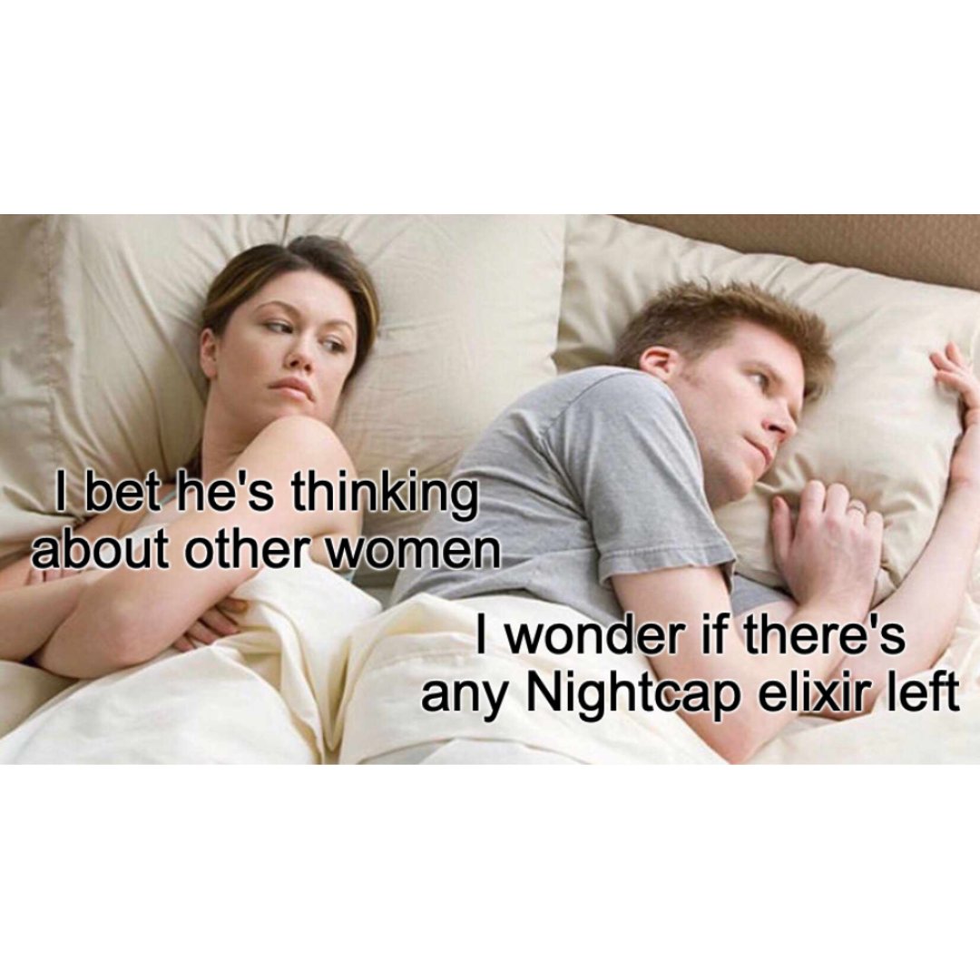 What are your tactics if you just can‘t get no sleep? Do you get up? Watch something? Lie in the dark longing for some Nightcap? And what are you NOT doing? What are your best sleep hacks? 💤