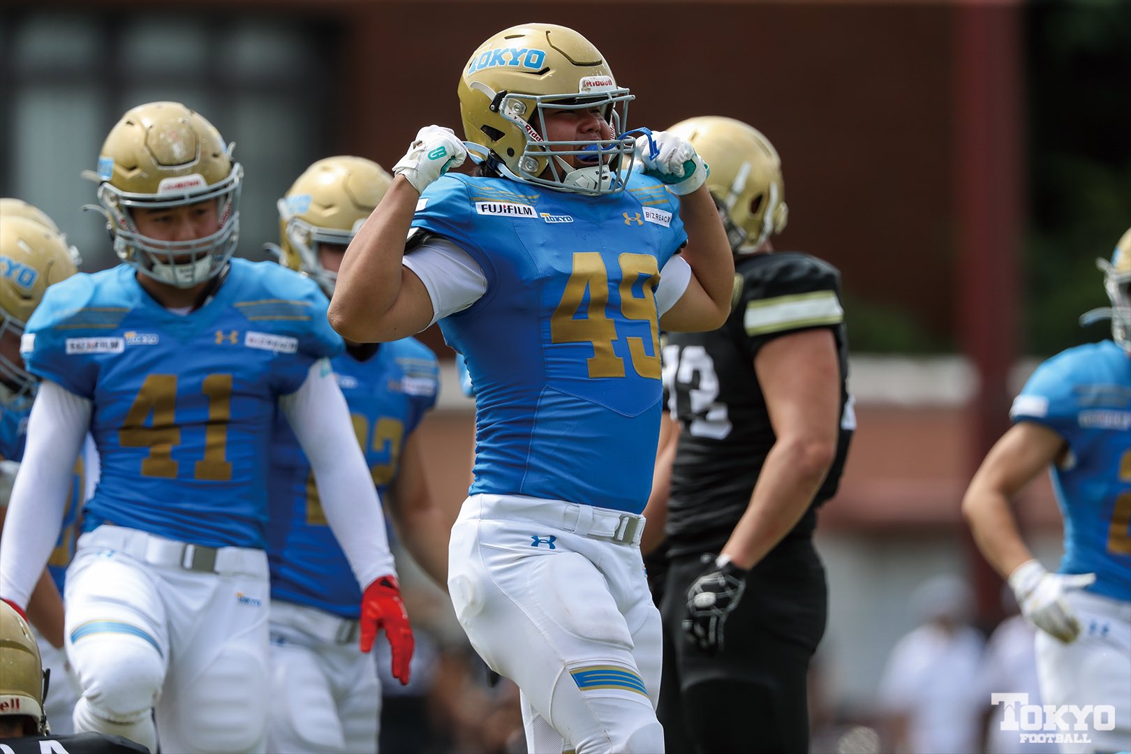防衛大学校アメリカンフットボール部ユニフォーム