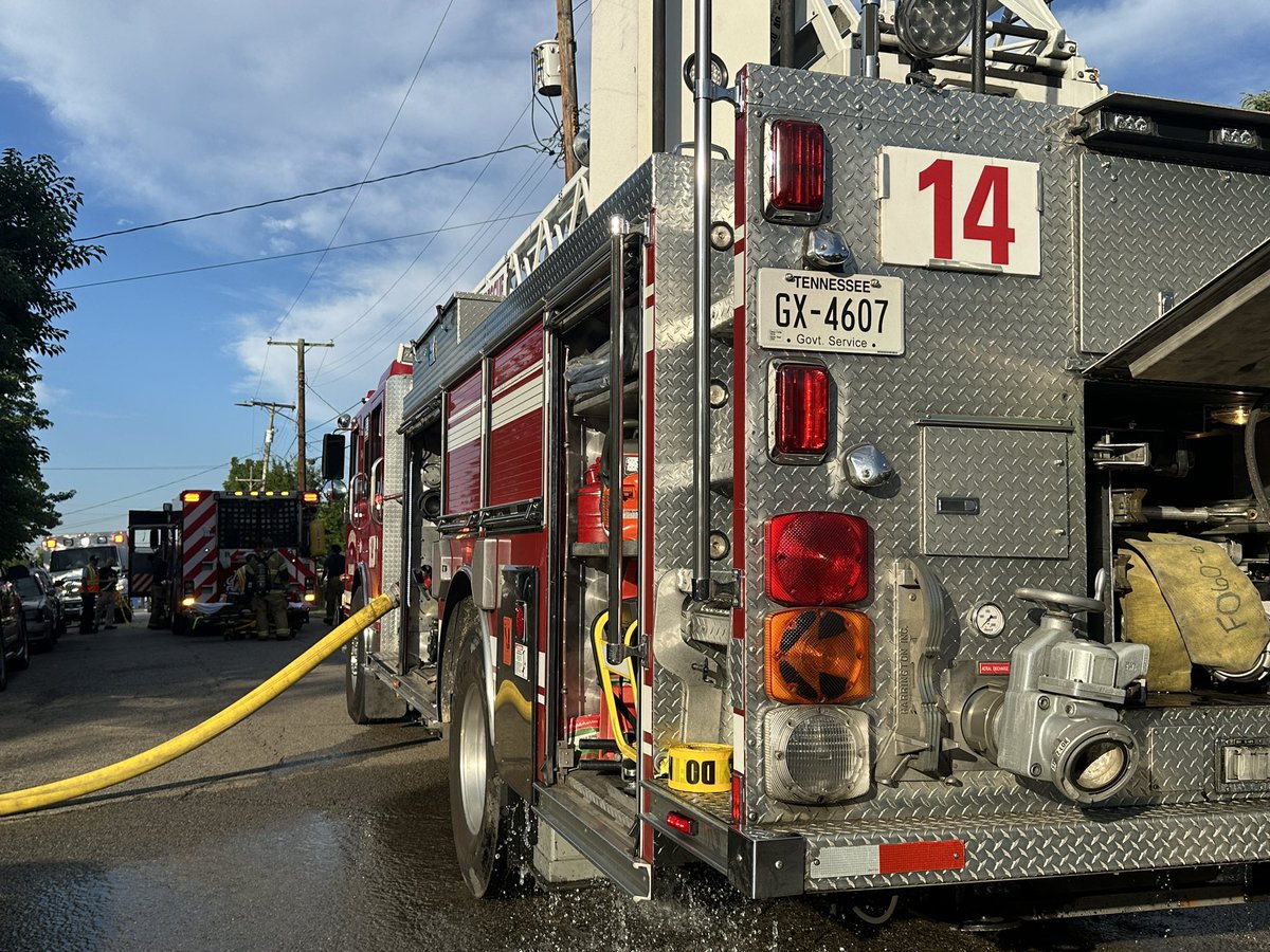 ChattFireDept's tweet photo. Two people rescued by Chattanooga firefighters Mon morning from this home in the 4100 block of Fagan St in Alton Park. Call came out at 7:09 AM. Victims transported with serious smoke inhalation injuries. Blue Shift companies conducted rescues &amp; had fire under control by 7:38 AM. https://t.co/rRp23Icafp