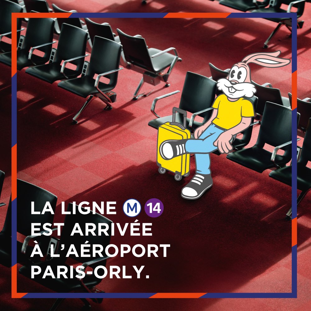 ParisAeroport's tweet image. 📢 Départ de la @Ligne14_RATP à destination de Paris. Arrivée à Châtelet prévue dans 25mn.
🚇 Le passager @SergeLapinRATP est attendu en gare Aéroport d’Orly pour un embarquement immédiat.
parisaeroport.fr/passagers/acce…