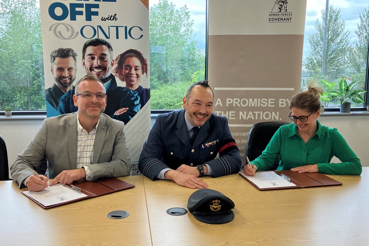 OnticEng's tweet image. 📣 We’re pleased to announce that we have signed the Armed Forces Covenant 📣 

#ArmedForcesWeek #ArmedForcesCovenant #ForcesFriendly #ArmedForcesCommunity #Military #Defense