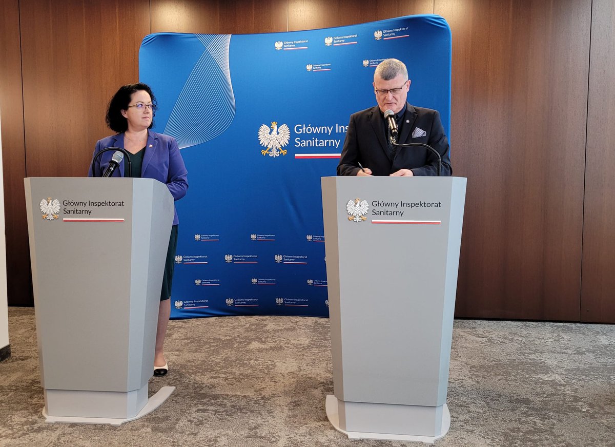 Główny Inspektorat Sanitarny (@gis_gov) on Twitter photo 💬 Latem rośnie liczba zatruć i zakażeń pokarmowych. Aby ich uniknąć, szczególnie przestrzegajmy higieny rąk i zasady <a href="/WHO/">World Health Organization (WHO)</a> 5 kroków do bezpiecznej żywności – przypomina Izabela Kucharska, zastępca Głównego Inspektora Sanitarnego. 💬 Latem rośnie liczba zatruć i zakażeń pokarmowych. Aby ich uniknąć, szczególnie przestrzegajmy higieny rąk i zasady <a href="/WHO/">World Health Organization (WHO)</a> 5 kroków do bezpiecznej żywności – przypomina Izabela Kucharska, zastępca Głównego Inspektora Sanitarnego.