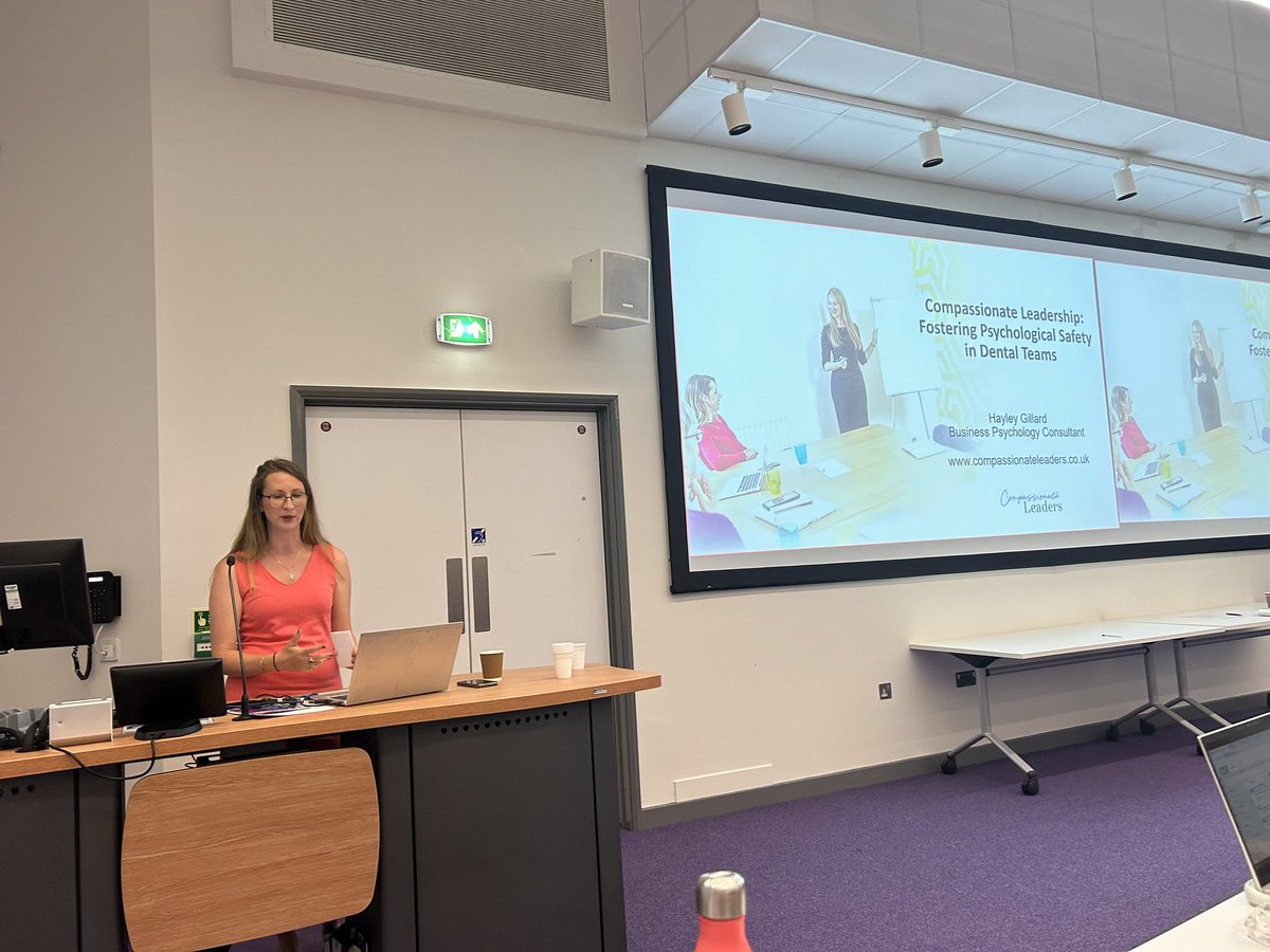 bspdmidlands's tweet image. Our next talk is on Compassionate Leadership by Business Psychology Consultant Hayley Gillard