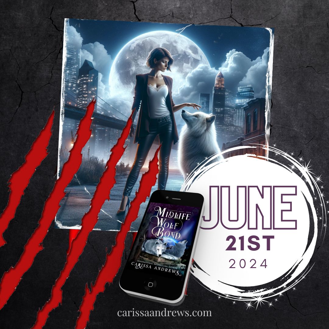 📢 ICYMI: Midlife Wolf Bond is now available on all retail sites! Don't miss out on the latest adventure in the Accidental Alpha series. Order your copy today!

📚✨ tinyurl.com/2yehu7yz

#MidlifeWolfBond #NewRelease