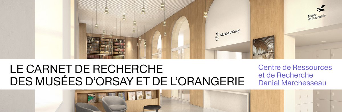 MuseeOrsay's tweet image. Le Centre de ressources et de recherche Daniel Marchesseau du musée d’Orsay et du @MuseeOrangerie est heureux d’annoncer l’ouverture de son carnet de recherche !
Découvrir le carnet : museeorsay.hypotheses.org