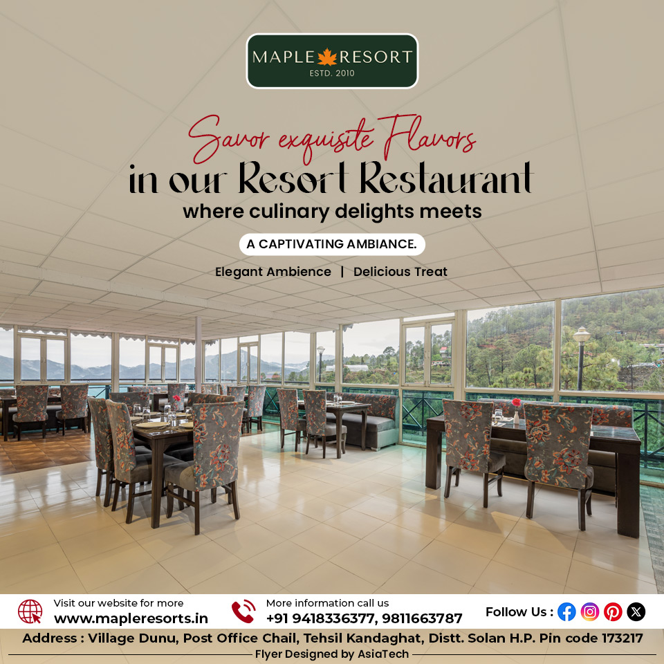 mapleresortin's tweet photo. πβ¨ Delicious treat at Maple #Resort #Chail! β¨π Indulge in our exquisite maple-infused desserts and experience sweetness like never before.
π https://t.co/amc5uaYQoA
π +91 9418336377, +91 9811663787
#MapleResortChail #MapleTreats #SweetIndulgence #DessertLovers #Food https://t.co/4XGChLn1Vf