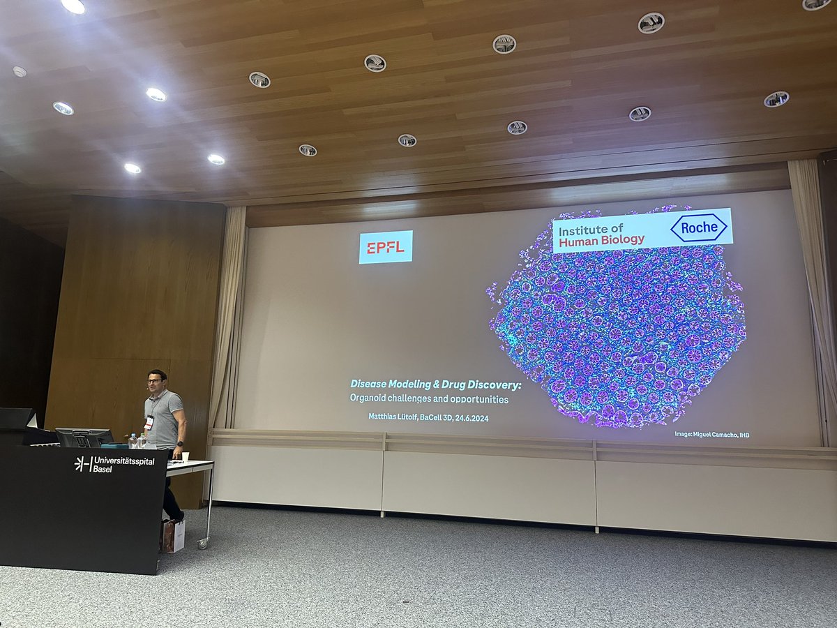 BaCell3D (@bacell3d) on Twitter photo Now we have <a href="/TheLutolfLab/">Matthias Lutolf</a> presenting his #Vision #talk “through the lens of a bioengineer focusing on disease modeling, drug discovery and scalability of organoid systems” <a href="/BaCell3D/">BaCell3D</a> <a href="/IHB_Research/">Institute of Human Biology</a> Now we have <a href="/TheLutolfLab/">Matthias Lutolf</a> presenting his #Vision #talk “through the lens of a bioengineer focusing on disease modeling, drug discovery and scalability of organoid systems” <a href="/BaCell3D/">BaCell3D</a> <a href="/IHB_Research/">Institute of Human Biology</a>