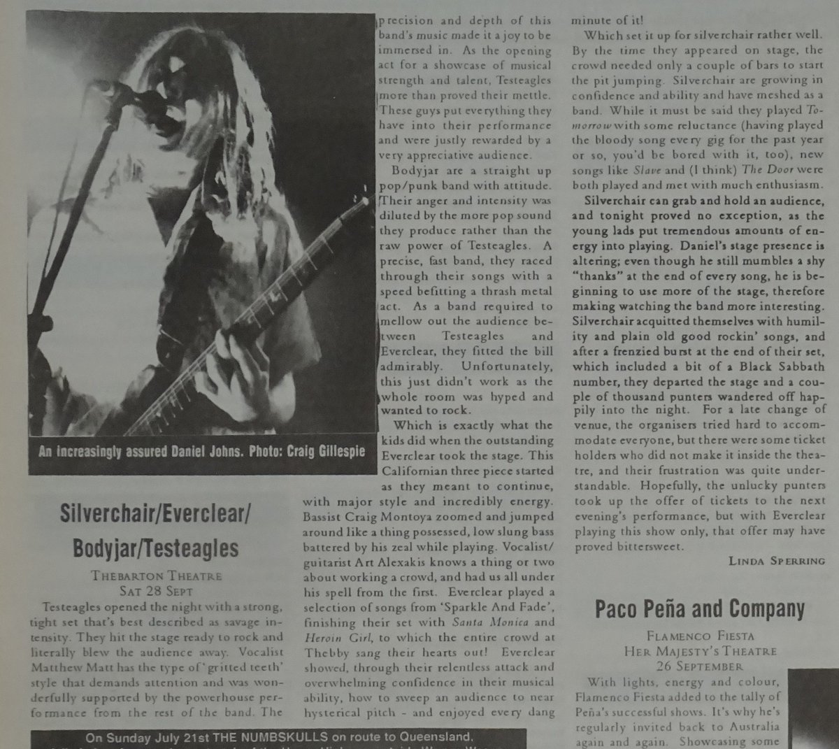 gigsyoumissed's tweet photo. 28 September 1996
silverchair /w Everclear + Bodyjar + Testeagles @ Thebarton Theatre
Review by Linda Sperring https://t.co/6TVi23L9p2