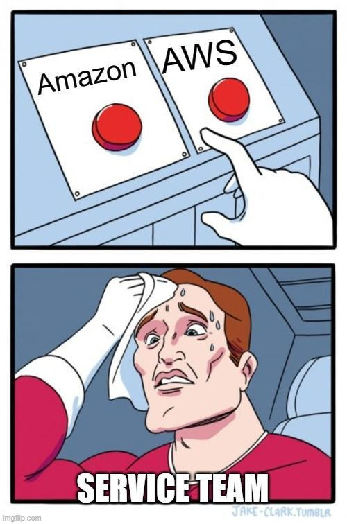 adi_12_modi's tweet image. Trying to help a colleague understand the difference between AWS and Amazon and the struggle is real ♀️
#AWSProblems