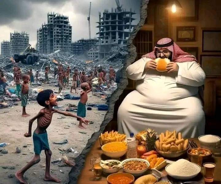 ElMaghboon's tweet photo. [ رغم الجاهليَّة قال زُهيرُ بنُ أبي أُمَيَّةَ وقت حصار قريش لبني هاشم ومقاطعتهم لهم:

«يا أهلَ مكَّة، أنأكلُ الطَّعامَ، ونَلبَسُ الثِّيابَ، وبنو هاشمٍ هَلْكىٰ، لا يُباع ولا يُب��اعُ منهم؟! واللَّـٰه لا أقعدُ حتَّى تُشَقَّ هـٰذه الصَّحيفةُ 
القاطعةُ الظَّالمةُ 
#شمال_غزة_يموت_جوعا https://t.co/9H7nd8Tm6n