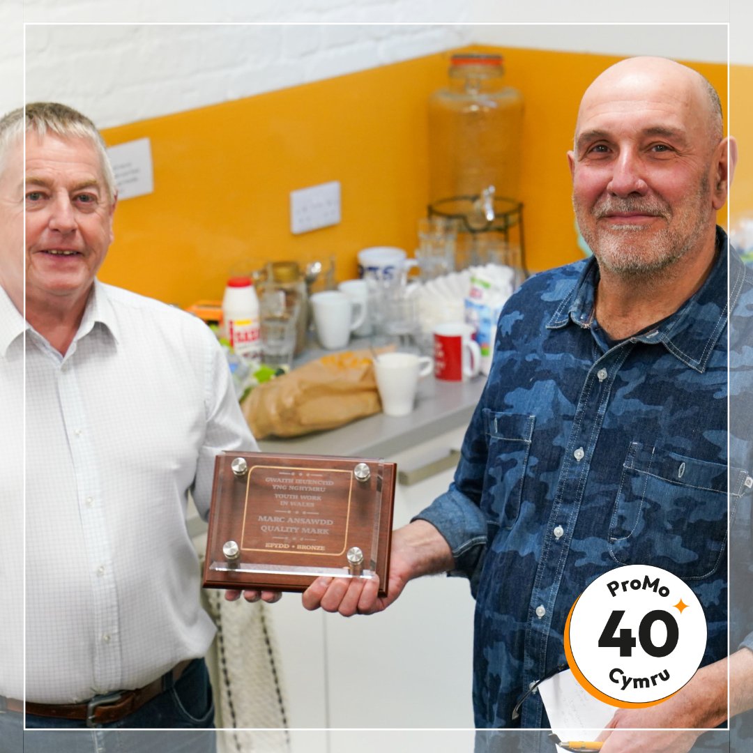 ProMoCymru's tweet photo. We use our decades of experience to create expressive, educative, participative, empowering, and inclusive youth work. In 2023, we were awarded a Bronze Youth Work award to highlight our dedication to engaging and uplifting the next generation in Wales🏴󠁧󠁢󠁷󠁬󠁳󠁿 #YouthWorkWeek24 #ProMo40 https://t.co/SorUP9eVAi