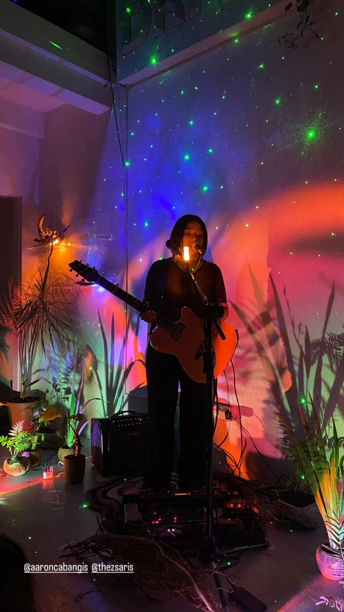 Last night was pure magic ✨🌈 grateful for everybody's generosity to make this show possible! We made our own rainbow spectacle on Pride weekend 

📍@ couchclubkapitolyo
✨ @ aaroncabangis
🎸 @ yupangcomusic @ roland