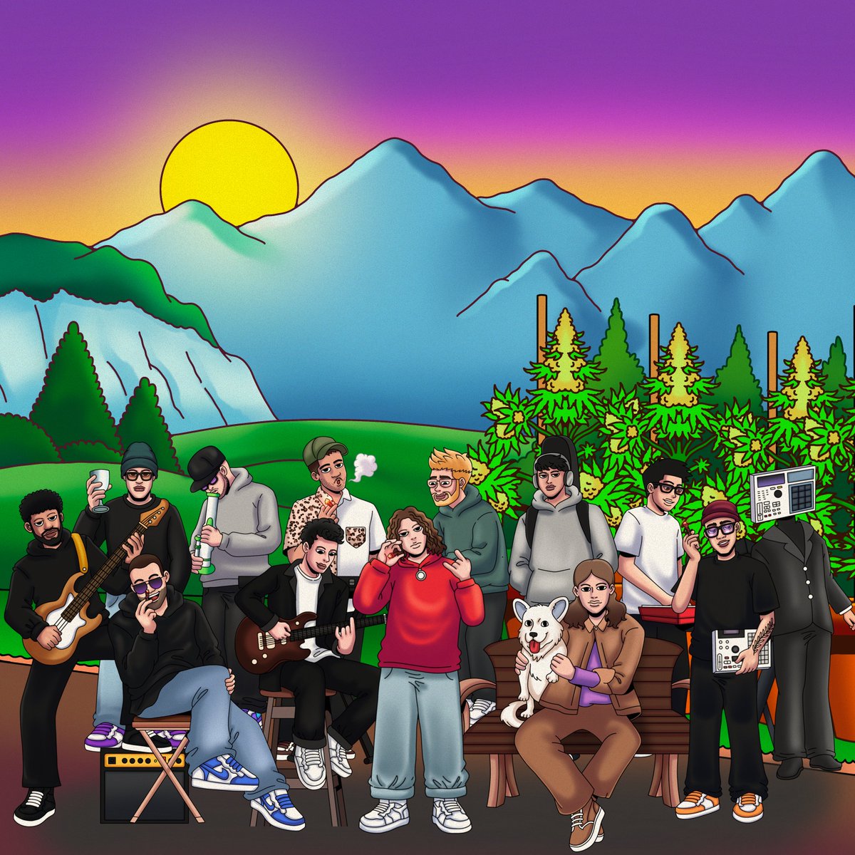 The Chilling at Moe's Farm album is out next week, with an impeccable crew of artists! Ben Jammin' Beats, Cloudsurfin', @hmsurfbeats, @jfletchbeats, Erwin Do, <a href="/soulonebeats/">Soulone Beats</a>, @78ninemusic, <a href="/spectivednb/">Spective</a>, Calvin Bennett, kBeats, XXIII, Grandmaster Faff, Homson, Lightflower &amp; myself!
