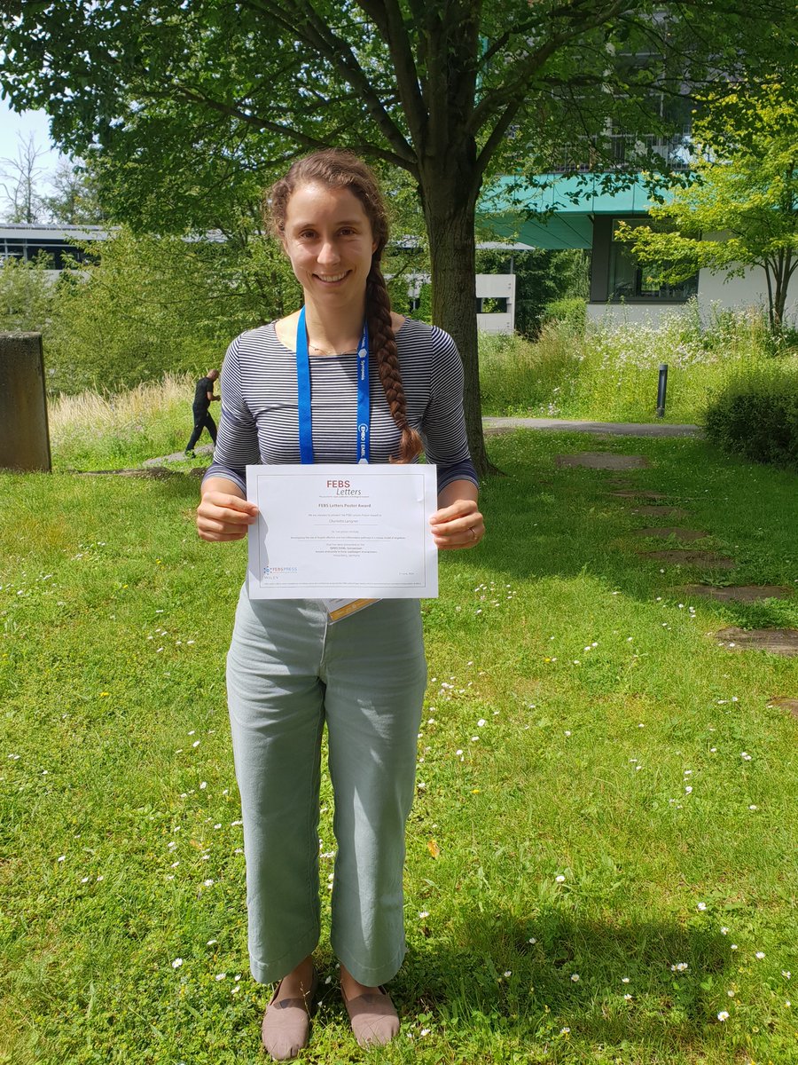 FEBS Letters (@febs_letters) on Twitter photo 🏅Congratulations to Charlotte Langner <a href="/UCBerkeley/">UC Berkeley</a> for winning the <a href="/FEBS_Letters/">FEBS Letters</a> #PosterPrize at #EESImmunity in Heidelberg! 👏🦠
@russellevance <a href="/EMBLEvents/">EMBL Events</a>
#Shigellaeffectors #inflammatorypathways #mousemodel 🏅Congratulations to Charlotte Langner <a href="/UCBerkeley/">UC Berkeley</a> for winning the <a href="/FEBS_Letters/">FEBS Letters</a> #PosterPrize at #EESImmunity in Heidelberg! 👏🦠
@russellevance <a href="/EMBLEvents/">EMBL Events</a>
#Shigellaeffectors #inflammatorypathways #mousemodel