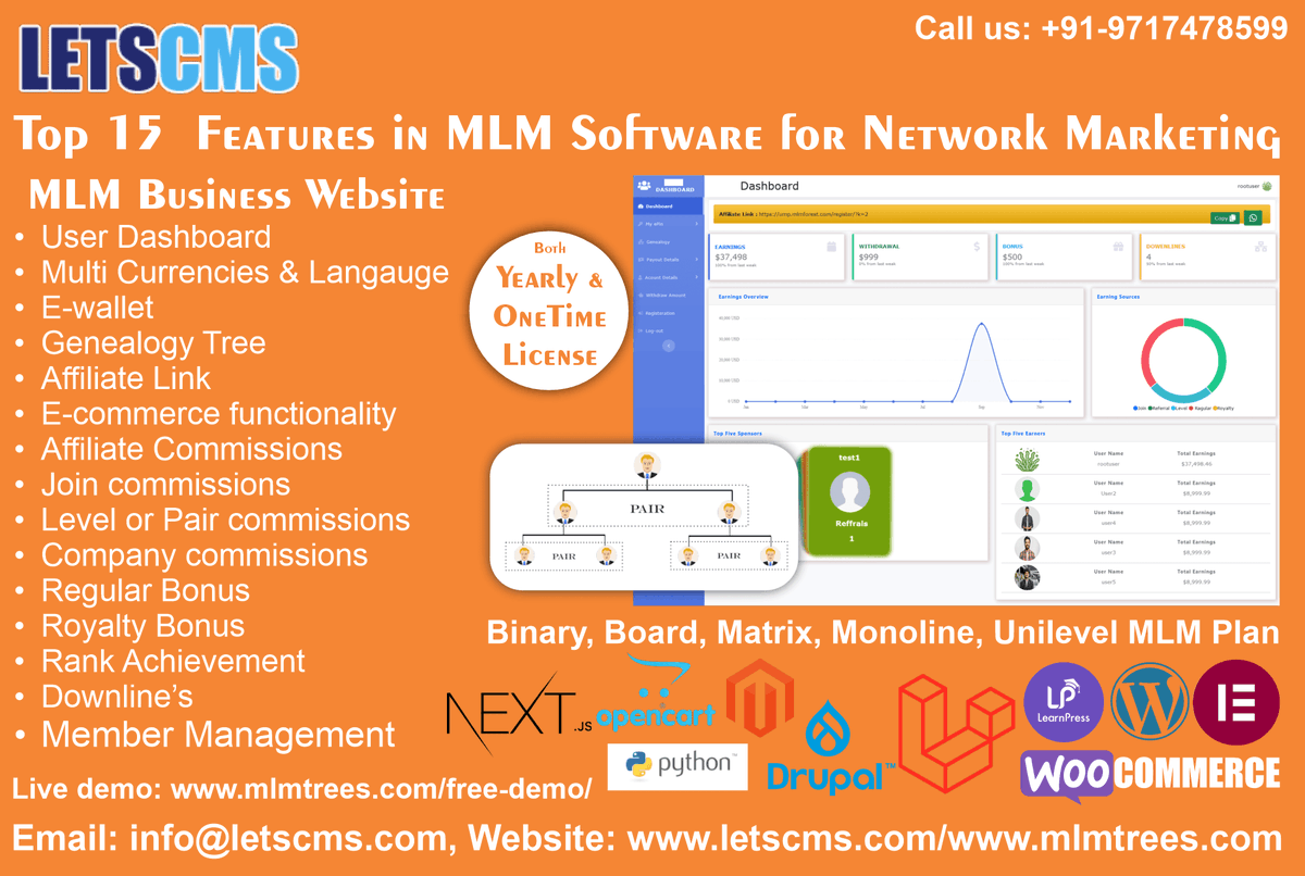 letscms's tweet photo. Top 15 Features in MLM Software for Network Marketing Success
https://t.co/yUOvOcejc1
#MLMSoftwareFeatures #BestNetworkMarketingSoftware #MustHaveMLMSoftwareFeatures #NetworkMarketingSuccessTools #TopMLMSoftware #MLMBusinessSoftware #NetworkMarketingEfficiency #MLMSoftware #MLM https://t.co/4PujHEldKd