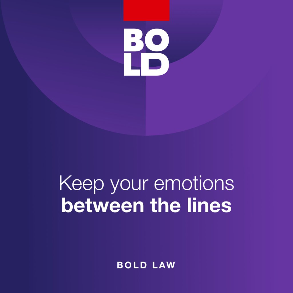 KW BOLD LAWS has been a source of motivation and guidance in my real estate journey.

This is my highlighted BOLD Law for this week.

Maintaining emotional control and professionalism, especially in challenging or high-pressure situations.