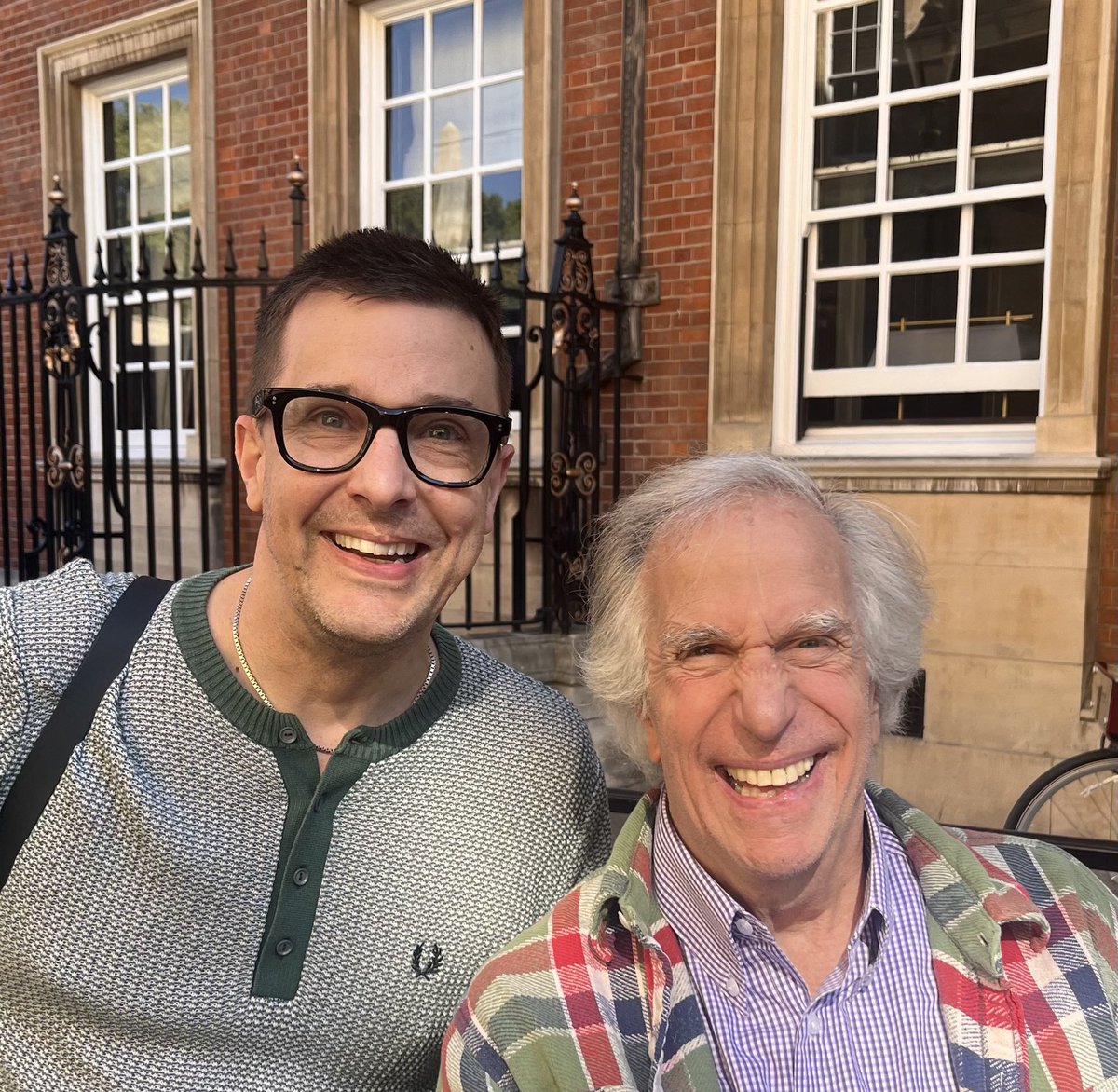 Met the Fonz innit 👇