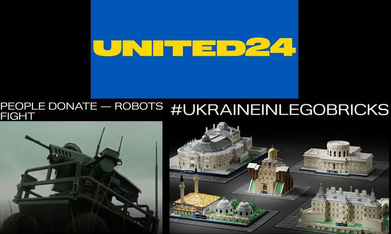 It's June 24th. Today is a good day to donate to UNITED24!
Check out the latest projects 🗒️ and raffles 🏅 or donate directly to one of 5 directions: Defence, Humanitarian Demining, Medical Aid, Rebuild or Education &amp; Science
100% aid 🇺🇦 100% transparency
u24.gov.ua