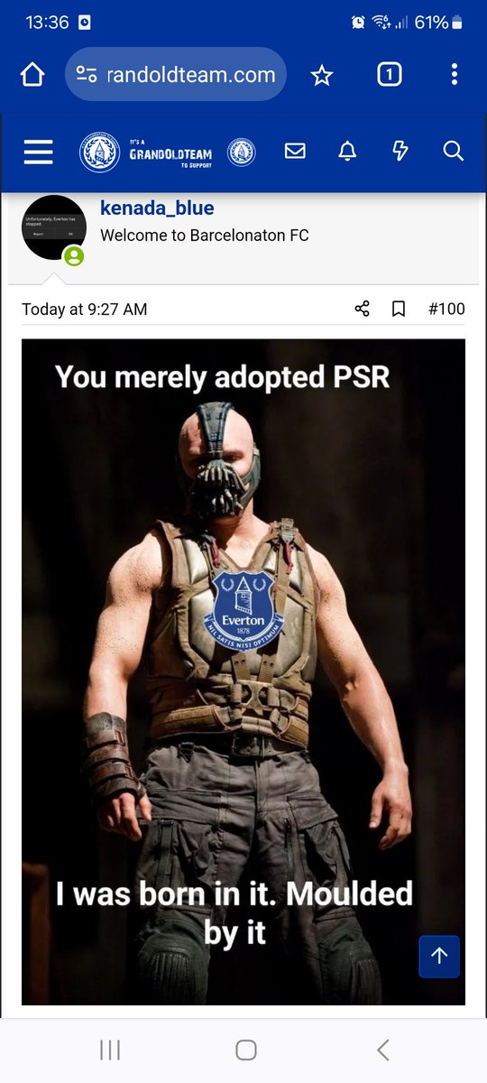😆 Chuckling at this post in our forum...
