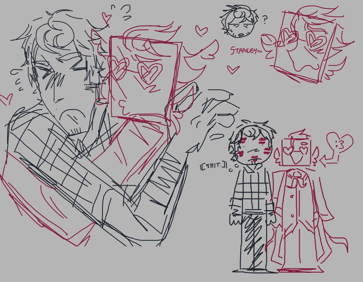 m00ncrowz's tweet image. tsp doodles #thestanleyparable #stanarrator