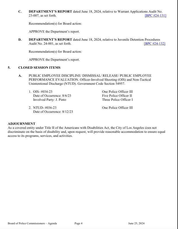 LA POLICE COMMISSION tweet media