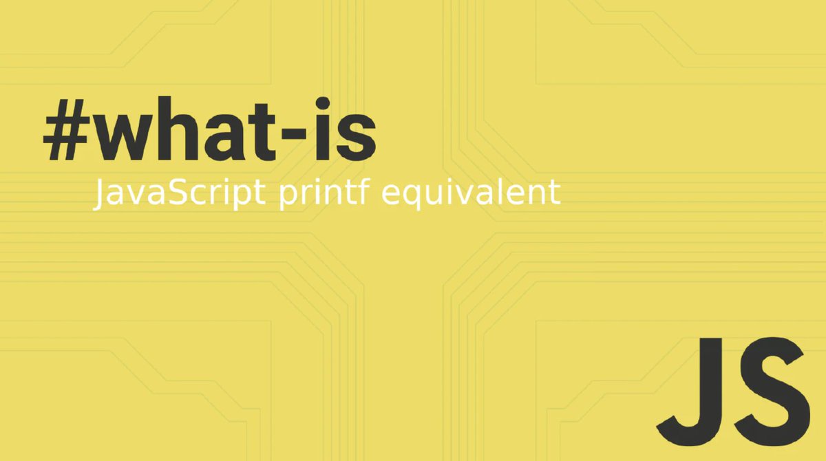 core_ui's tweet image. Ever wished JavaScript had a &apos;printf&apos; function? 🎩✨

Well, wish no more! In our latest blog post you can discover the secrets of formatted string magic in JavaScript. 🪄 It&apos;s printf, but with a modern twist!

Check it here: coreui.io/blog/what-is-j… #CoreUI #JavaScript #WebDev