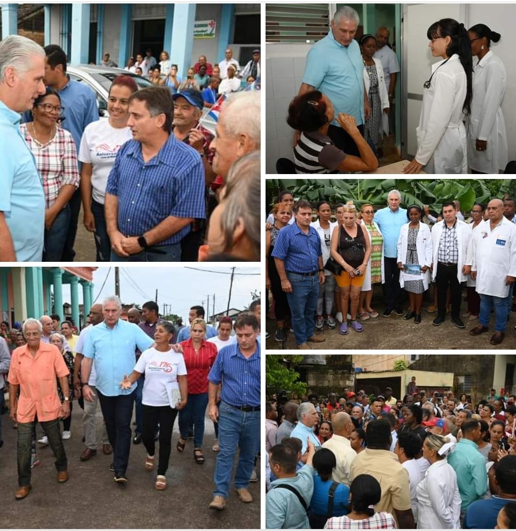 <a href="/EVilluendasC/">Enrique Villuendas</a> #LunesConMarx Nuestro Presidente cumpliendo con el pensamiento del #Che
[...] Para llegar al pueblo hay que sentirse pueblo, hay que saber qué es lo que quiere, qué es lo que necesita y qué es lo que siente el pueblo [...] #YoSigoAMiPresidente
#MatanzasDeGirónAl26