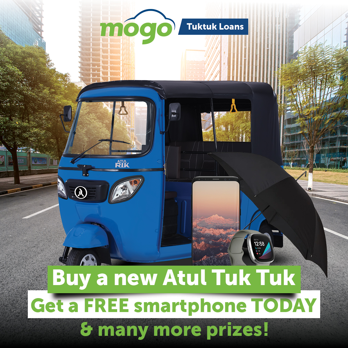 MogoAutoLtd's tweet image. Double the Deal! 🚗📱 Buy an Atul TukTuk and get a FREE smartphone!
 Call 0768469112 or visit apply.mogo.co.ke/b3w to claim this offer. #Mogo #AtulTukTuk #FreeSmartphone #GreatDeal