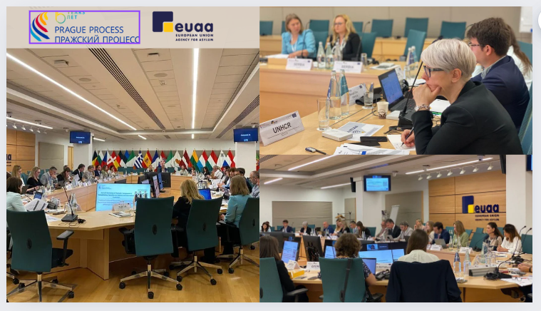 ICMPDinEECA's tweet photo. 📍On 4-5 June, representatives of 13 #PragueProcess states, @EU_Commission, @EUAsylumAgency, @Frontex, @Refugees and @ICMPD gathered in 🇲🇹 for the Kick-off Workshop of TC 4: Strengthening Capacities on #Asylum &amp; #InternationalProtection

Read highlights➡️ https://t.co/QSCNyqLpxH https://t.co/wFmhI18yGk