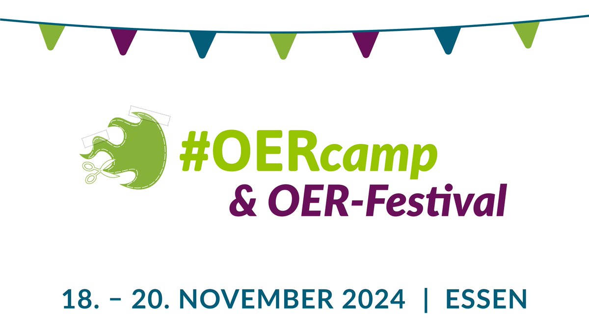 #OERcamp (@oercamp) on Twitter photo 📣 📣 Ankündigung!!
Vom 18. bis 20. November findet das nächste 🔥#OERcamp statt.
Wir freuen uns auf ein #OERde24-Festival in Essen, welches wir zusammen mit @ORCA und dem <a href="/B_Freie_Bildung/">BündnisFreieBildung</a> begehen.
Anmeldung zum NovembOER hier:
👉oercamp.de/24/essen/
#OERde #barcamp 📣 📣 Ankündigung!!
Vom 18. bis 20. November findet das nächste 🔥#OERcamp statt.
Wir freuen uns auf ein #OERde24-Festival in Essen, welches wir zusammen mit @ORCA und dem <a href="/B_Freie_Bildung/">BündnisFreieBildung</a> begehen.
Anmeldung zum NovembOER hier:
👉oercamp.de/24/essen/
#OERde #barcamp