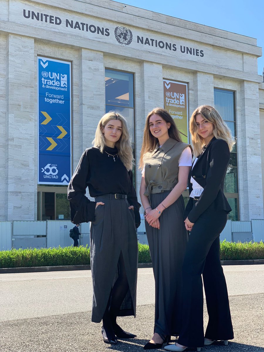 Czech Mission Geneva (@czmissiongeneva) on Twitter photo Today we welcomed in Geneva our three youth delegates to the UN. Veronika, Giulia and Kateřina will give a statement during the interactive dialogue on education on the topic of academic freedom.
#HRC56 <a href="/UNYouthCZ/">Czech UN Youth Delegates</a> Today we welcomed in Geneva our three youth delegates to the UN. Veronika, Giulia and Kateřina will give a statement during the interactive dialogue on education on the topic of academic freedom.
#HRC56 <a href="/UNYouthCZ/">Czech UN Youth Delegates</a>