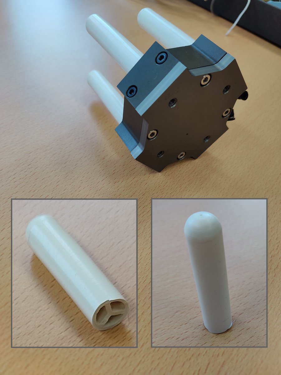 Massive pleasure to meet Prof Koichi Suzumori (TokyoTech) on my last Japan trip. Koichi started soft robotics in the 1980s, creating those fantastic soft robots like the ones shown here: youtu.be/kHGLYRUKWeM.

Super amazed seeing the actual (operational!) robot (right photo).