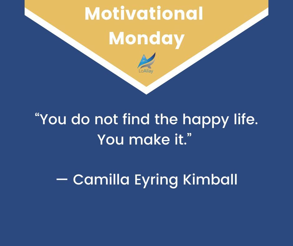 Here's some motivation to get you through your Monday!

#MotivationalMonday