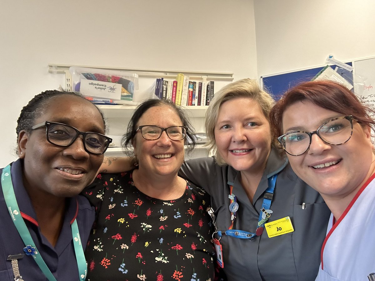 hellomynameisSiobhan (@siobhangregory1) on Twitter photo So good to meet up with <a href="/HalfordKathryn/">Kathryn Halford OBE, RN, RSCN 💙</a> this am and hear about the innovative work BHRUT are doing. And then meeting the wonderful <a href="/JoKavanagh16/">Jo Kavanagh</a> , Roxanne and Deanna to hear abt how they r making a positive difference to pts with dementia and their families. So good to meet up with <a href="/HalfordKathryn/">Kathryn Halford OBE, RN, RSCN 💙</a> this am and hear about the innovative work BHRUT are doing. And then meeting the wonderful <a href="/JoKavanagh16/">Jo Kavanagh</a> , Roxanne and Deanna to hear abt how they r making a positive difference to pts with dementia and their families.