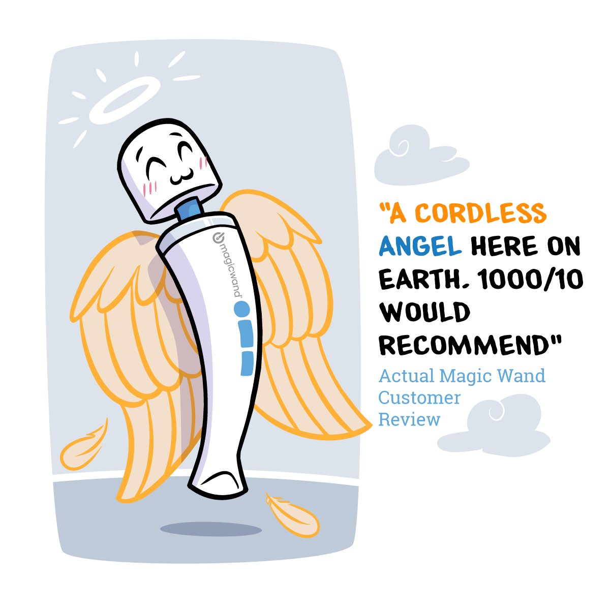 Raise your hand if you love #truemagicwand Mini as much as this reviewer does? ✋

“A surprisingly mighty and perfectly sized little delight. I will always have a special place in my meow for the OG, but the Mini has captured my bliss. 1000/10 would recommend.”