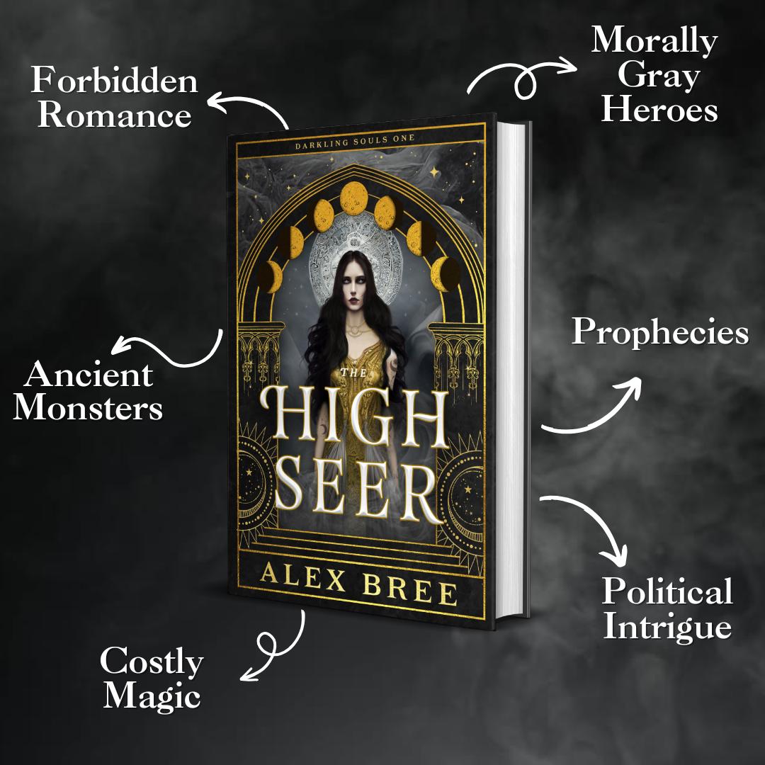 AlexBreeWrites's tweet photo. @Lyons_Pen Thank you for putting this together! I'd love to participate with my book The High Seer. 

- Dark Fantasy
- Side Plot Romance 
- Spice 
- 150,000 Words

https://t.co/noEgxh9lGK https://t.co/w71zqw2BJN
