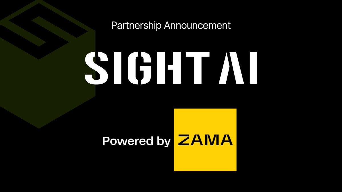 We’re excited to announce our partnership with <a href="/zama_fhe/">Now @zama</a> to expand #FHE capabilities in AI! 🤝

Zama is developing FHE solutions for blockchain and AI and is already being recognised for industry leading innovation.

Read below to understand what our partnership will entail