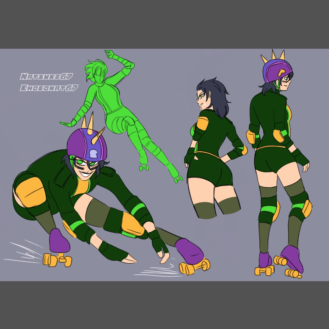 ChocoNat_67's tweet image. Going back in time remembering one thing that I liked about ppg 2016 and it was the derbytantes 👀 oh more I like the idea of ​​Bubbles and Buttercup playing together a quite intense and aggressive sport 

#powerpuffgirls #rollerskaters