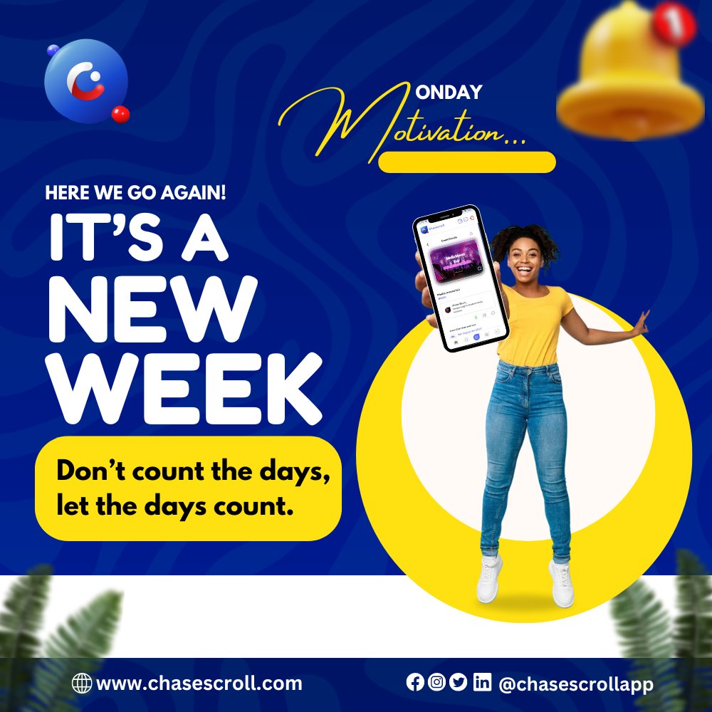 chasescroll's tweet photo. Happy New Week! https://t.co/ImgDCDyOy9