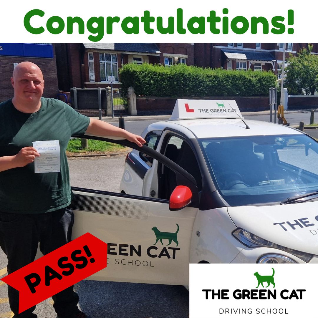 Huge congratulations to my pupil Dean for his wonderful 💥first time pass💥 with just a few driving faults on a glorious Southport afternoon.
We managed to focus just enough between 90's grunge chat to get the job done 😎
Really pleased for you Dean, its been a pleasure