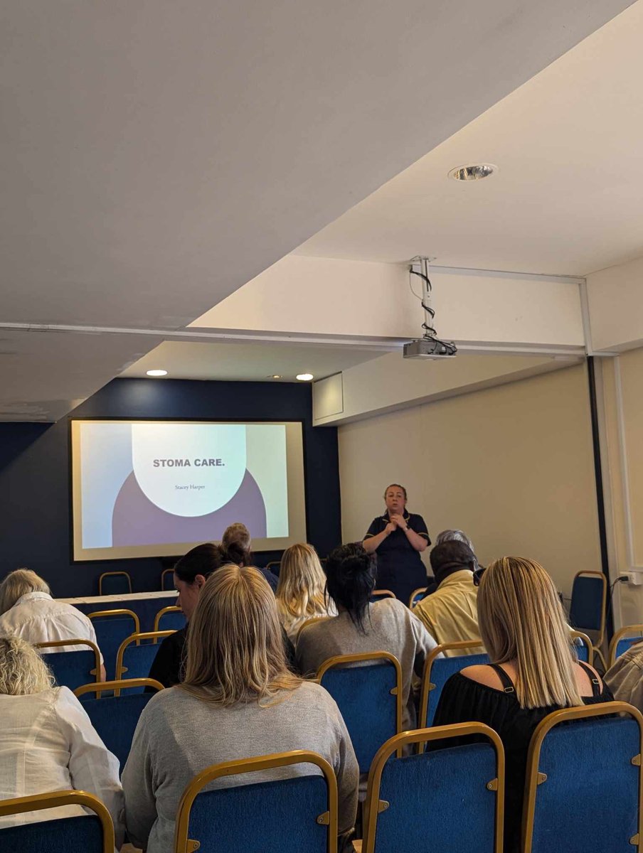 Staceyharper68's tweet photo. Stoma Care presentation for @theRCN today! Education is key for supporting our patients! Thanks for having me ! #stomacare #stomasupport 
@SueClemow @Nickymetty @DerrifordNurses @Derriford_Hosp https://t.co/3Bi3AFo4X2